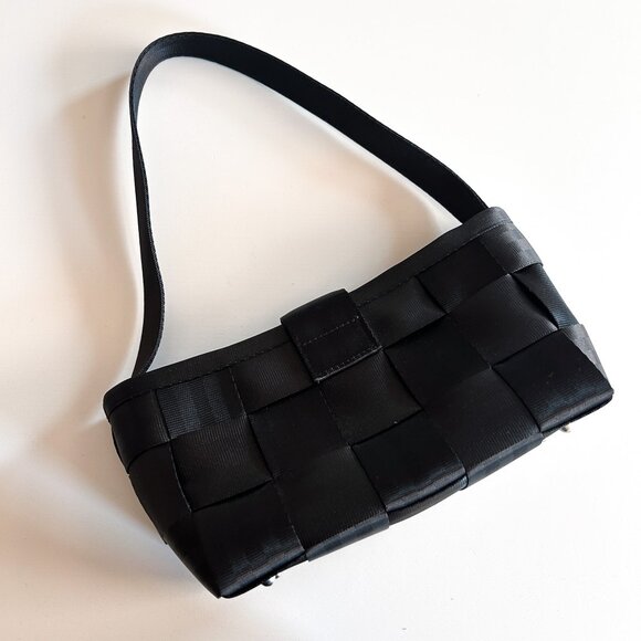 Harvey's The Original Seatbelt Bag Black Harvey Mini Shoulder Purse - Picture 1 of 7